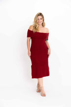 Vestido Ombro A Ombro Ondinhas