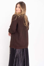 Casaco de Tricot Ponto Fang