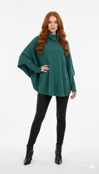 Poncho Pipoca Mousse