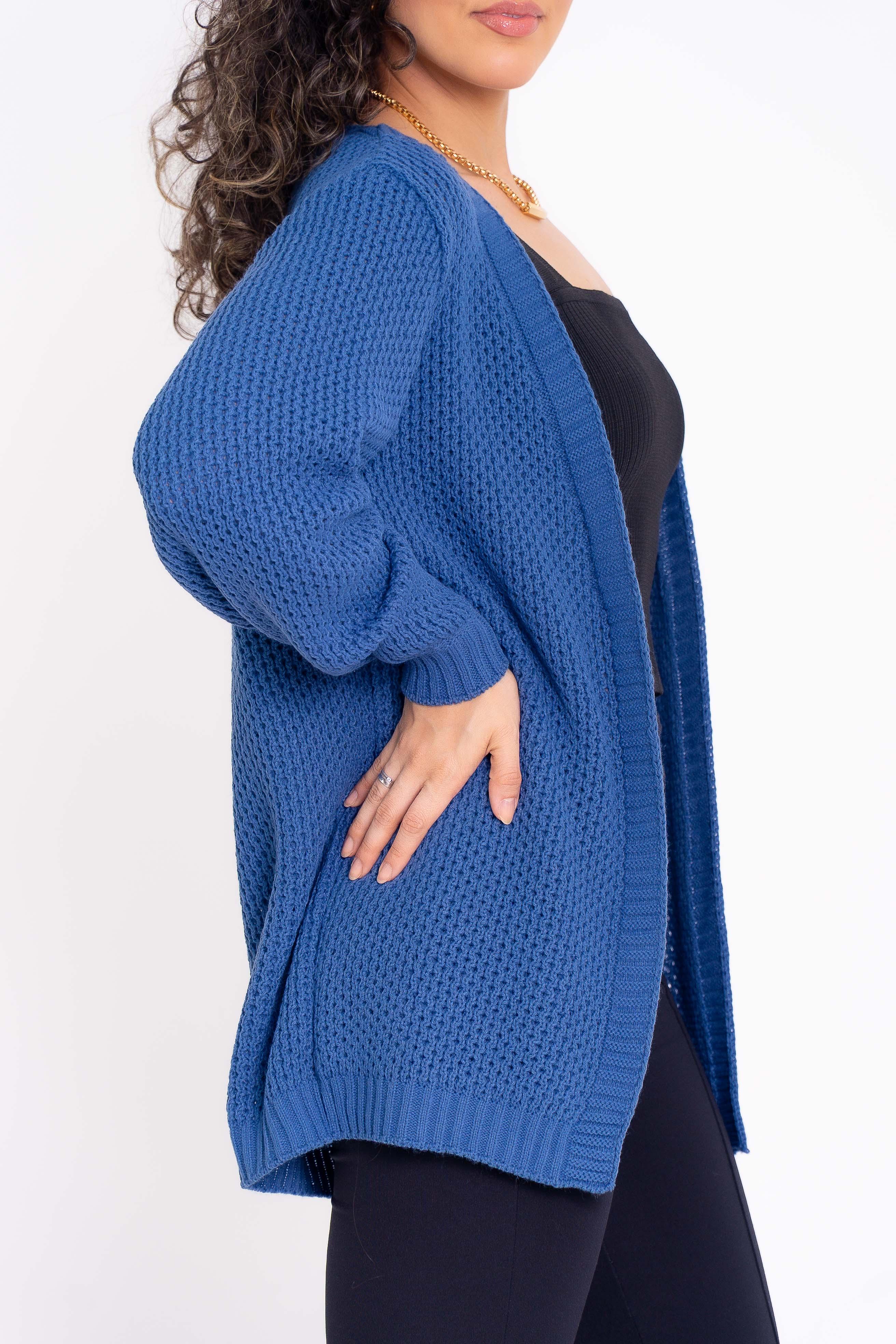 Casaco de Tricot Ponto Fang