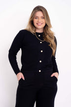 Conjunto Colmeia em Tricot