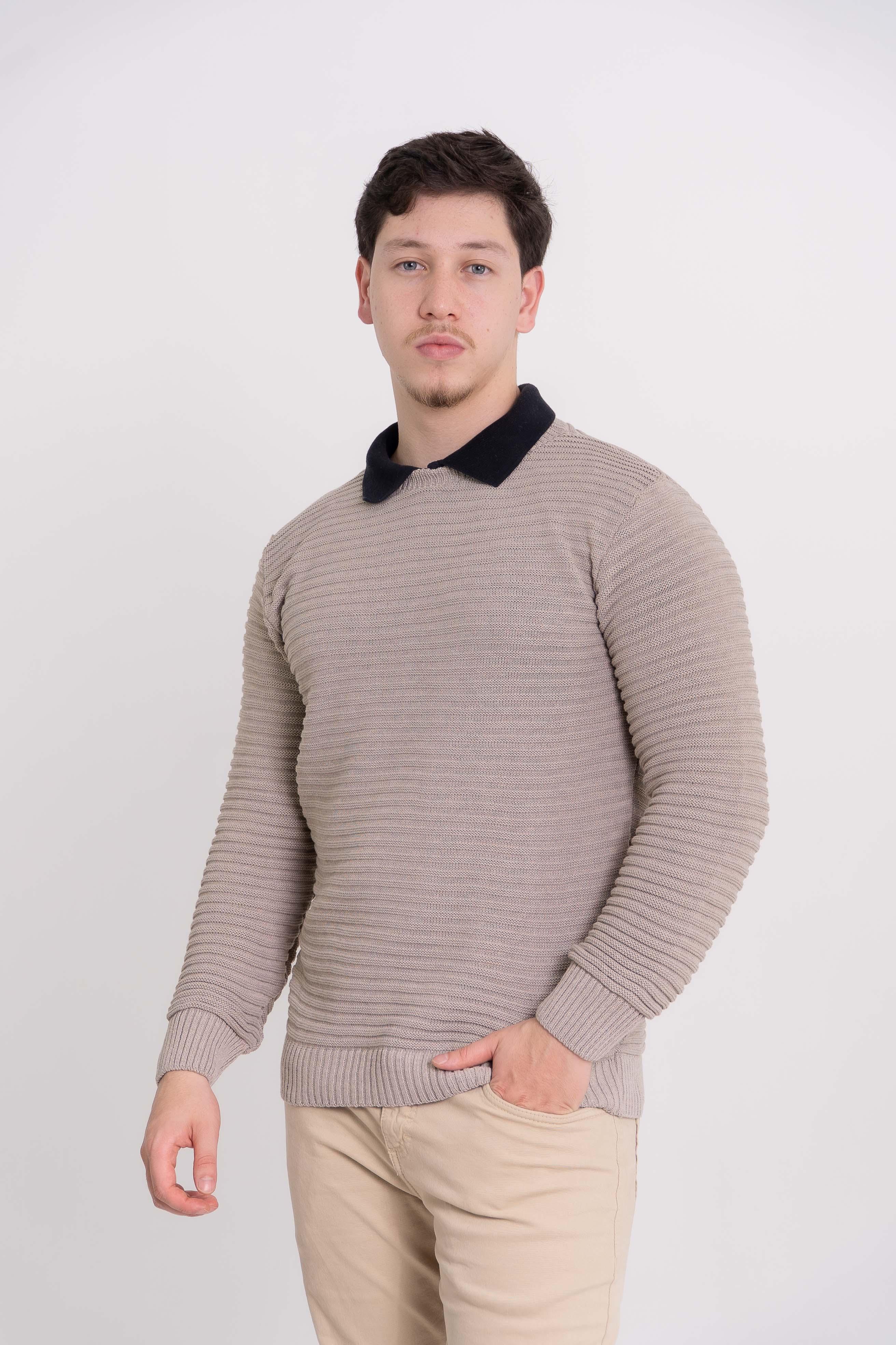 Suéter Nervura Masculino