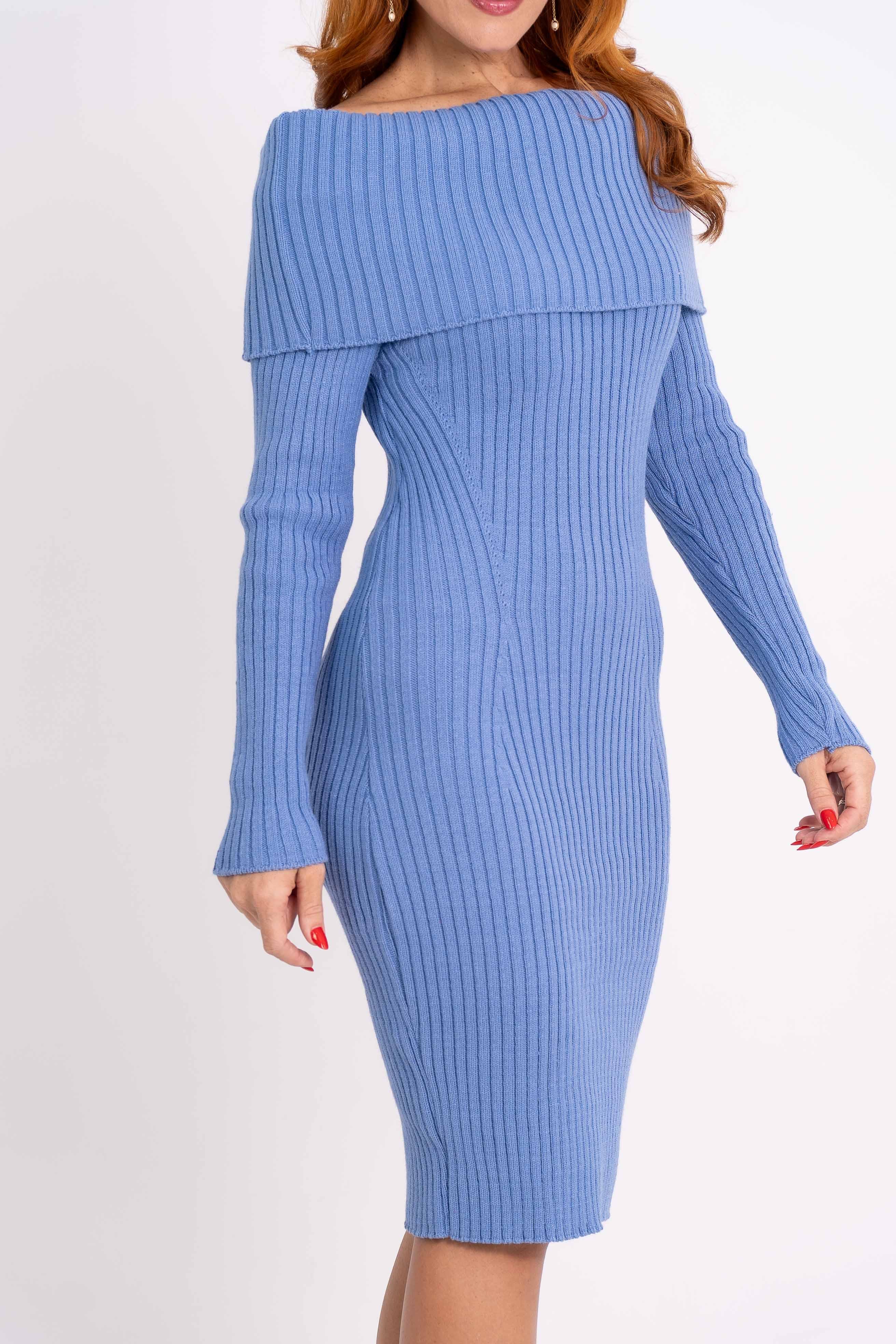 Vestido Canelado Elegance