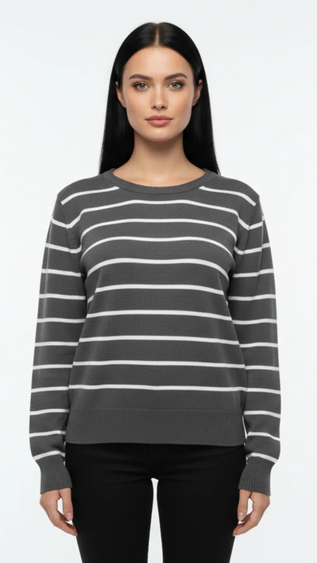 Blusinha Listrada de Modal