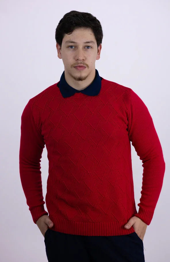 Suéter Masculino Losango
