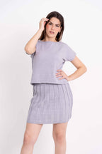 Conjunto Plissado Lurex