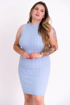 Vestido Regata Trançado