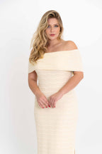 Vestido Ombro A Ombro Ondinhas