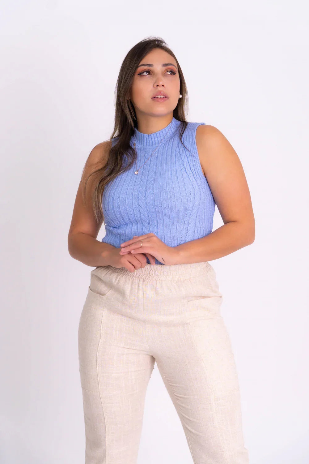 Regata de Tricot Trançada