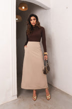 SAIA MIDI ALFAIATARIA TWILL