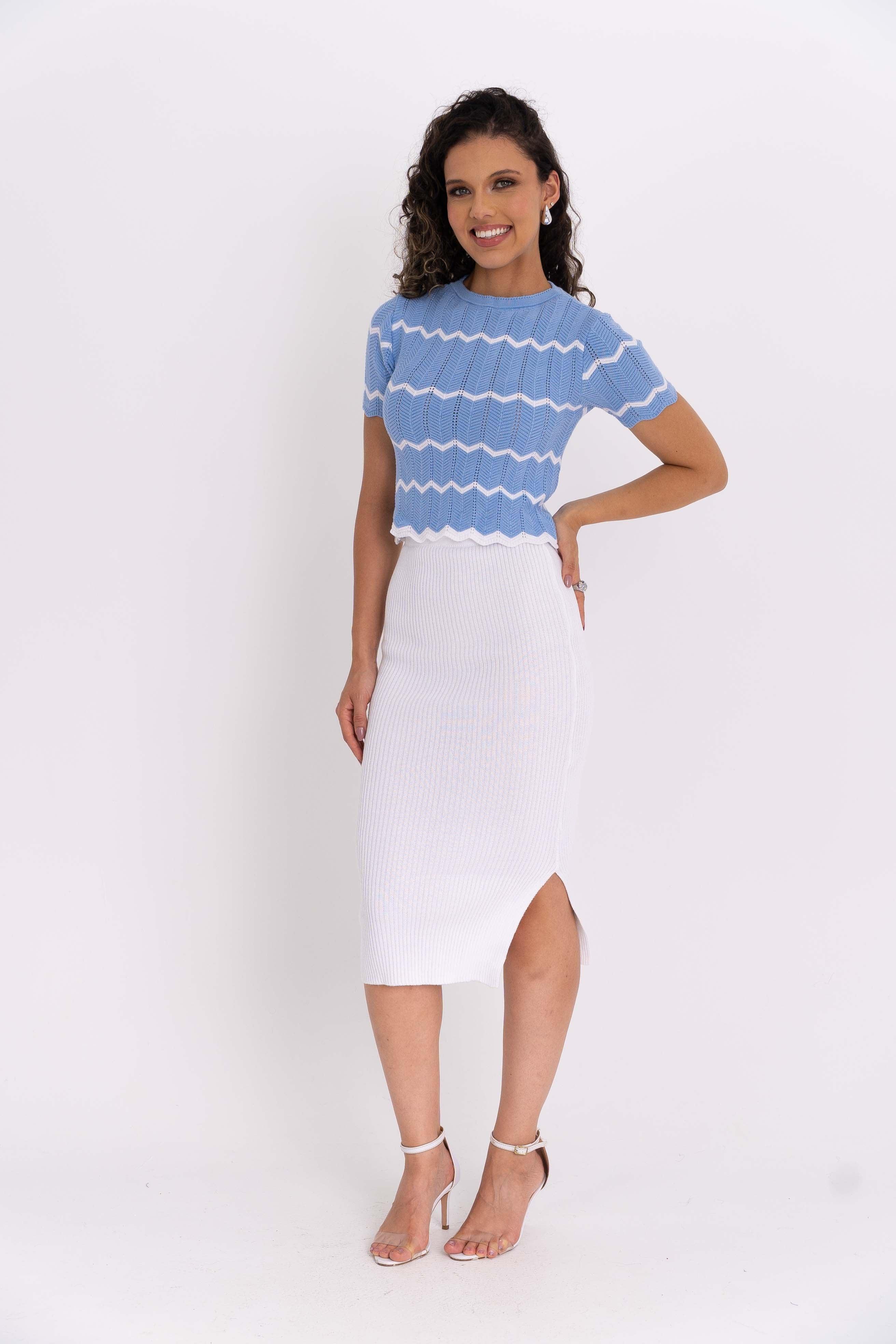Tshirt Listrada Zigzag