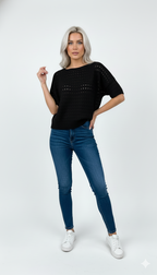 Tshirt Vazadinha de Modal