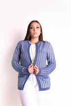 Casaco Detalhado Tijolinho