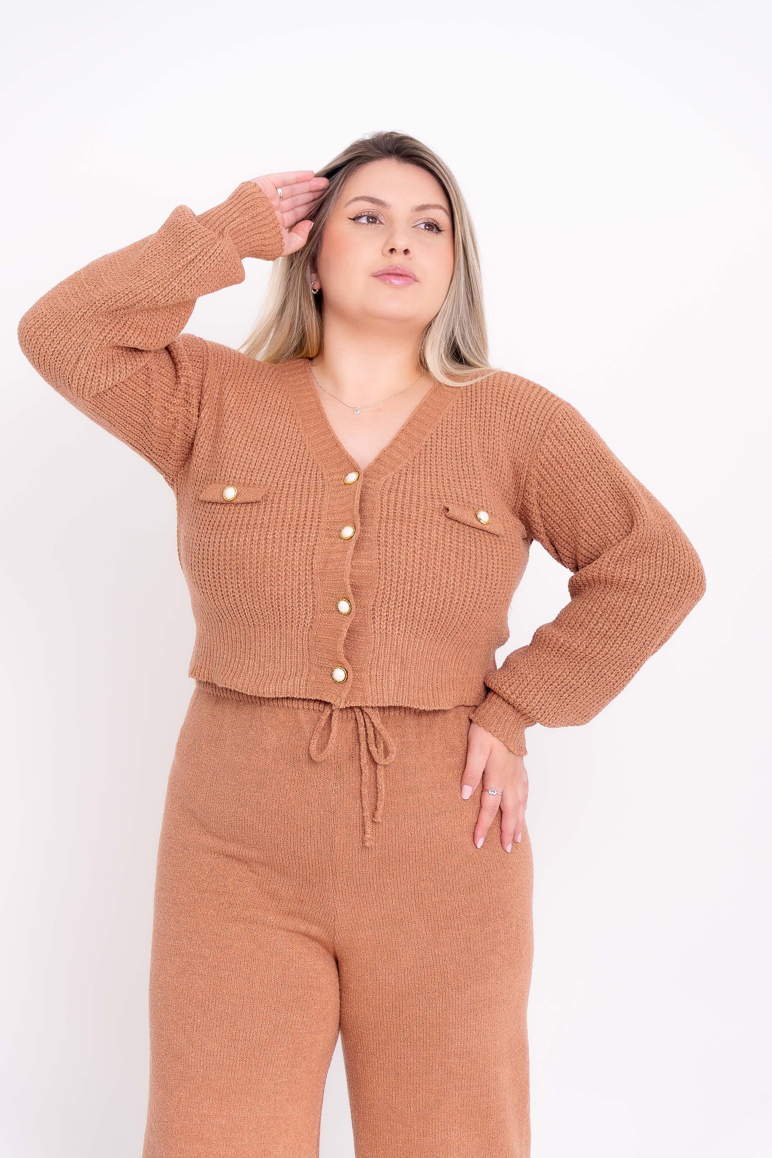 Casaquinho Botões Mousse