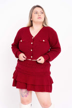 Casaquinho Botões Mousse