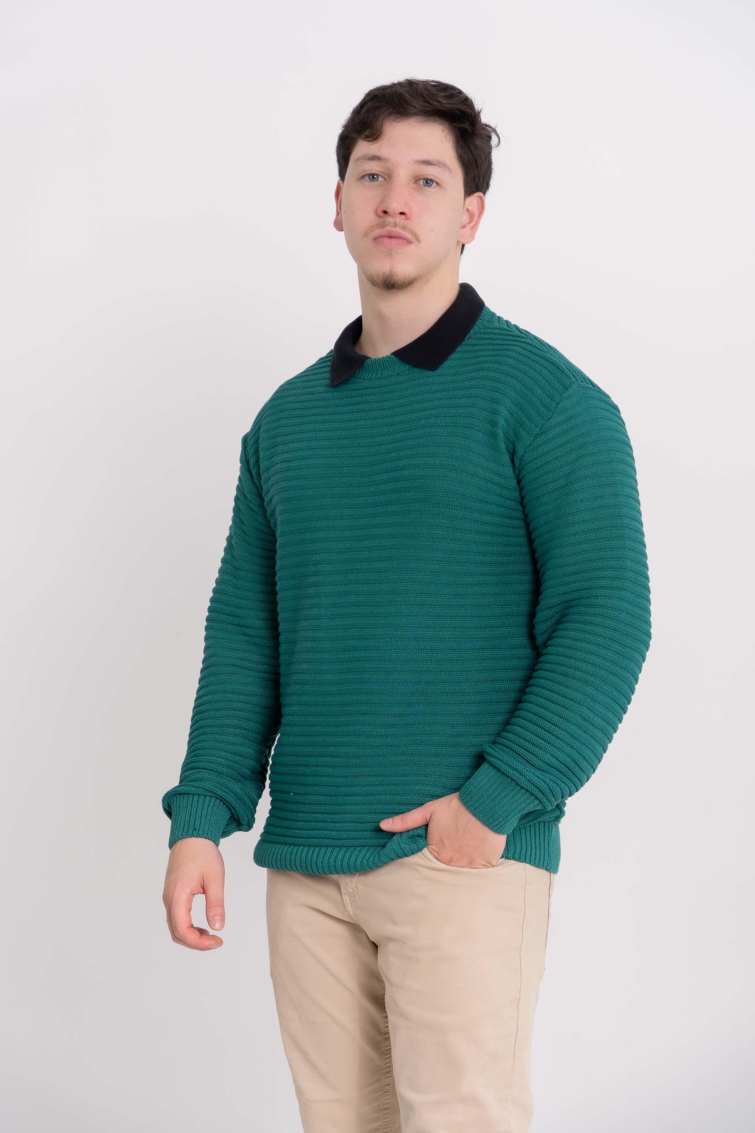 Suéter Nervura Masculino
