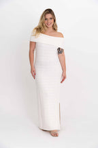 Vestido Ombro A Ombro Ondinhas